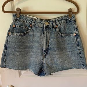 Garage denim festival shorts